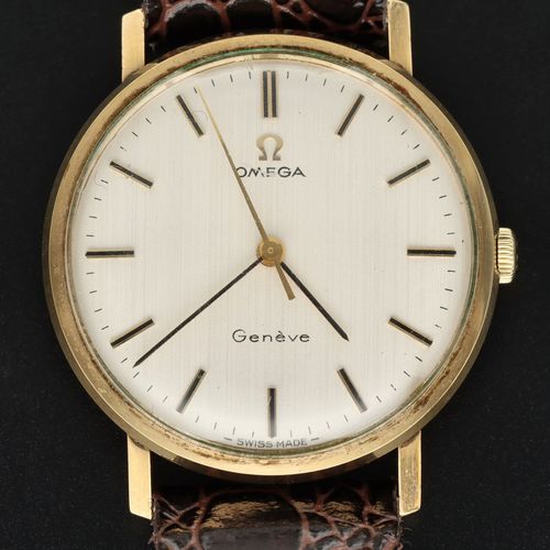 9ct Gold Omega Geneve Watch image-2