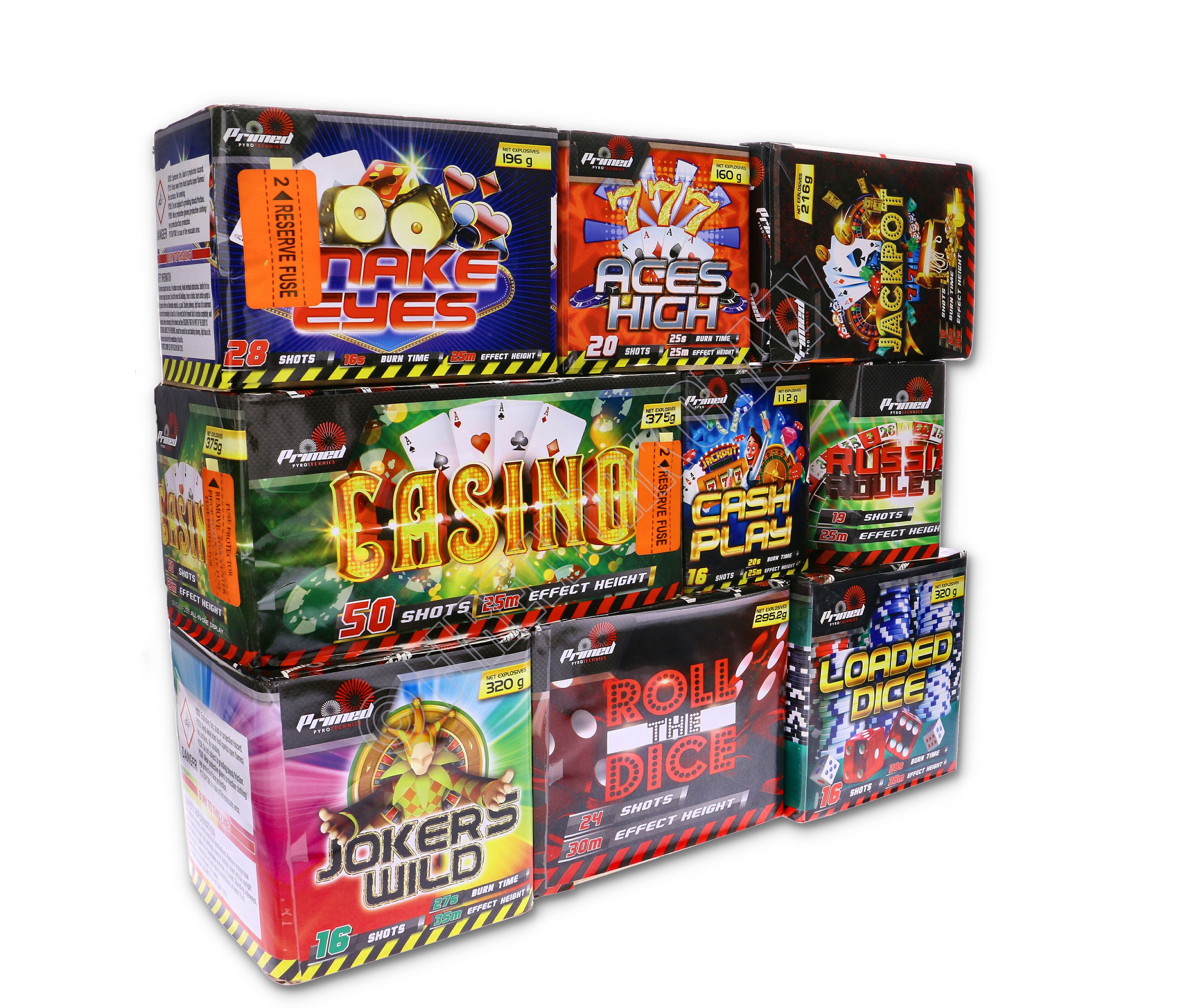 Full House Barrage Box | Primed Pyrotechnics | Firework Crazy