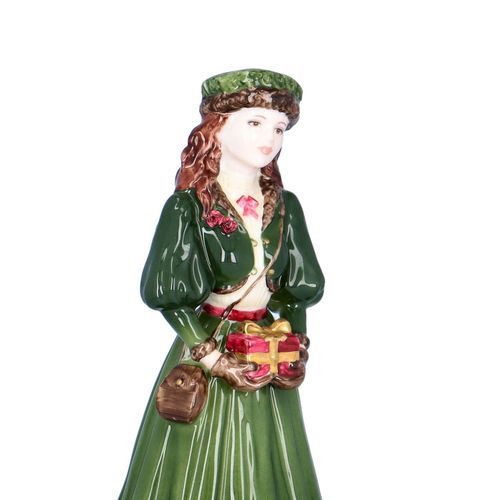 Limited Edition Coalport Ladies of Fashion A Gift at Christmas image-3