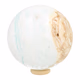 Blauwe aragoniet bol 63 mm - 360° presentation