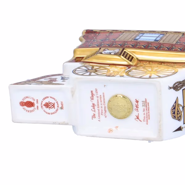 Royal Crown Derby The Ledge Wagon Gypsy Caravan