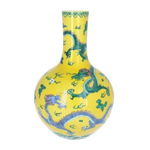Chinese Porcelain Doucai Tianquiping Type Vase