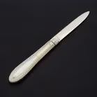 19th Century Cased Silver Fruit Knife