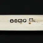 19th Century Cased Silver Fruit Knife