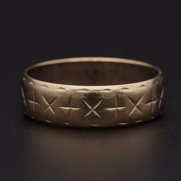 Vintage 18ct White Gold Ring