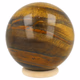 Tijgeroog bol 82 mm - 360° presentation