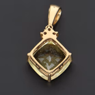 9ct Yellow Gold Citrine Pendant