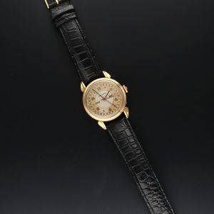 1947 Movado 18ct Gold Triple Calendar Automatic Watch