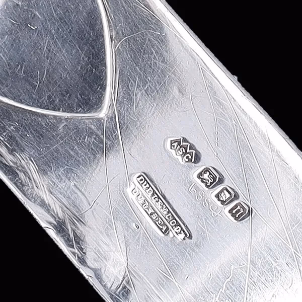Large Edwardian Silver Galleon Bookmark