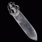 Large Edwardian Silver Galleon Bookmark