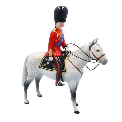 Beswick Ceramic Figure of the Duke of Edinburgh on Alamein image-1