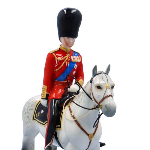 Beswick Ceramic Figure of the Duke of Edinburgh on Alamein image-2