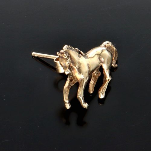 9ct Gold Harriet Glen Horse Earrings image-3