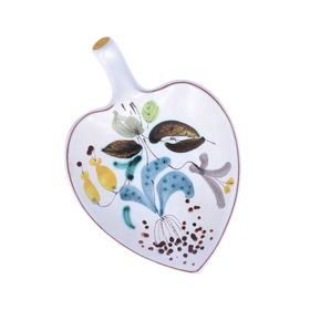 Vintage Gustavsberg Ceramic Leaf Dish