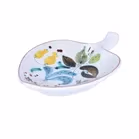 Vintage Gustavsberg Ceramic Leaf Dish