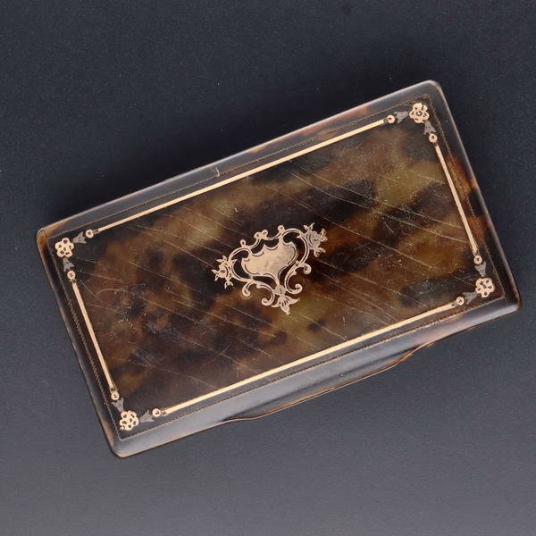 Georgian Tortoiseshell Snuff Box