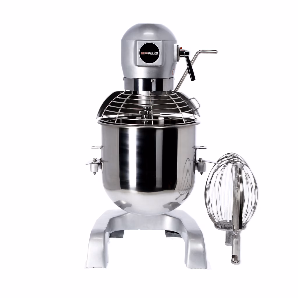 Commercial Planetary Mixer - 27 Litre – 1,100 W – 3 Speeds – Stainless Steel Bowl