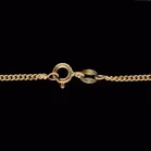 Silver Gilt Zip Pendant by Rebecca Joselyn