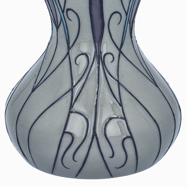 Macintosh Style Moorcroft Peacock Parade Vase
