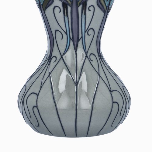 Macintosh Style Moorcroft Peacock Parade Vase image-3