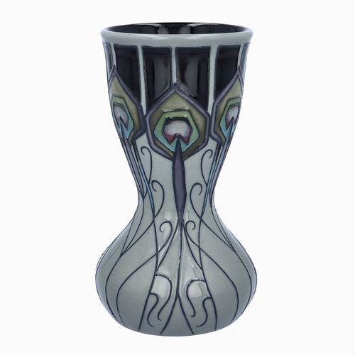 Macintosh Style Moorcroft Peacock Parade Vase image-1