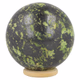 Australische groene opaal bol 65mm - 360° presentation