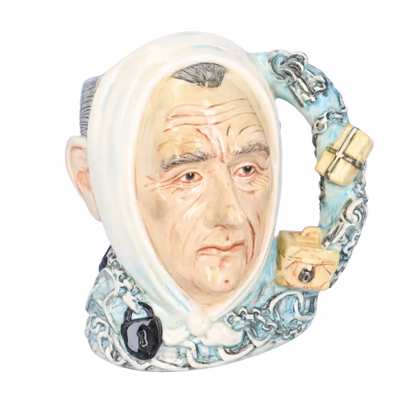 Royal Doulton Marleys Ghost Character Jug and Certificate