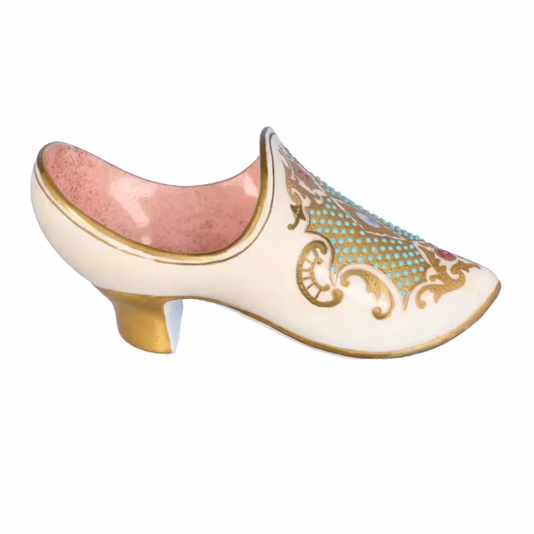 Coalport Porcelain Shoe