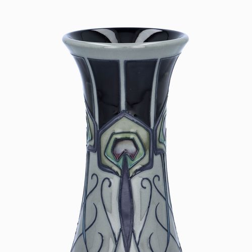 Macintosh Style Moorcroft Peacock Parade Tall Vase image-2