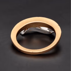 18ct Rose Gold Diamond Ring by Favero