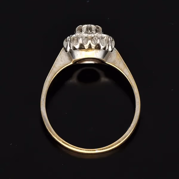 18ct Gold Diamond Cluster Ring