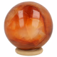 Carneool bol 59 mm - 360° presentation