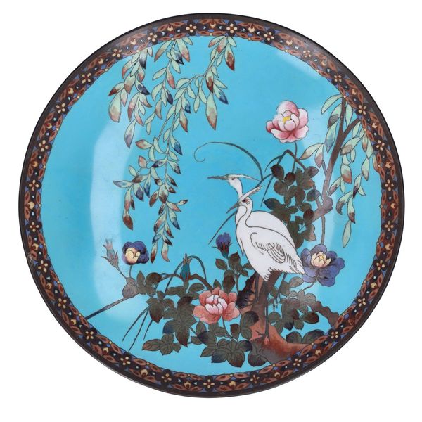Japanese Cloisonné Plate
