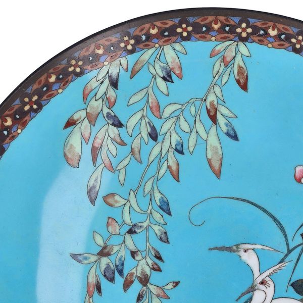 Japanese Cloisonné Plate