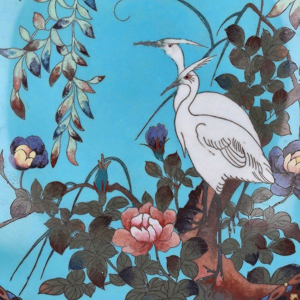 Japanese Cloisonné Plate