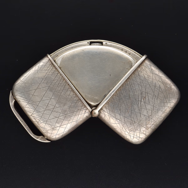 Rare Art Deco Silver Zenith Chronometer