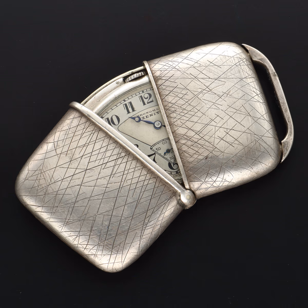 Rare Art Deco Silver Zenith Chronometer