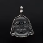Black Onyx Buddha Pendant