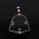 Black Onyx Buddha Pendant