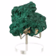 Fluweel malachiet ruw nr7 - 360° presentation