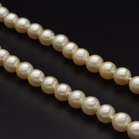 9ct Gold Clasp Re Strung Cultured Pearls
