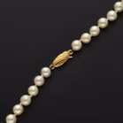 9ct Gold Clasp Re Strung Cultured Pearls