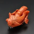 Victorian Carved Coral Brooch