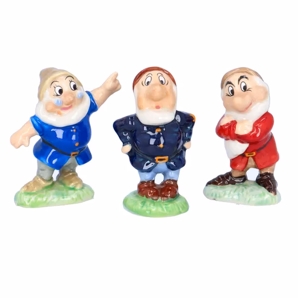 Wade Heath Snow White and The Seven Dwarfs Figurines