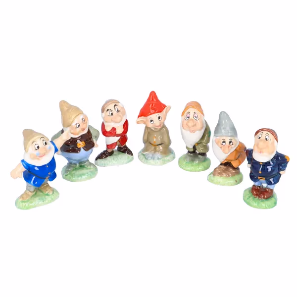 Wade Heath Snow White and The Seven Dwarfs Figurines