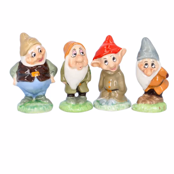 Wade Heath Snow White and The Seven Dwarfs Figurines