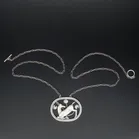 Sterling Silver Kneeling Deer Pendant by Arno Malinowski for Georg Jensen