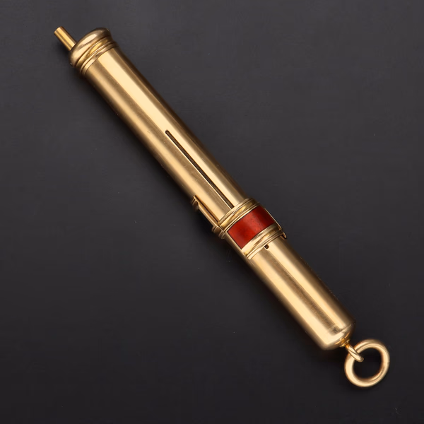 15ct Yellow Gold Tri-Colour Propelling Pencil