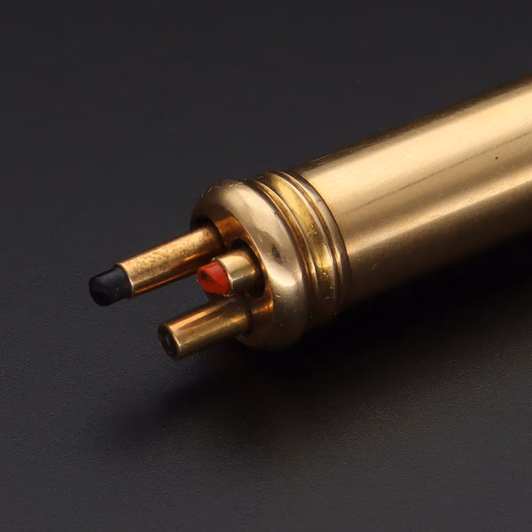 15ct Yellow Gold Tri-Colour Propelling Pencil