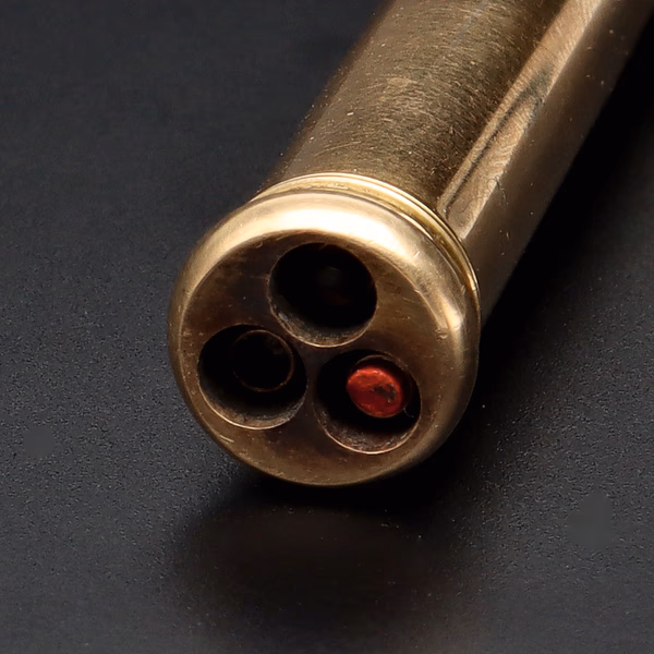 15ct Yellow Gold Tri-Colour Propelling Pencil